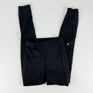 Lululemon Tight Stuff Tight II Size 2 – Black / Pink Laser Cut